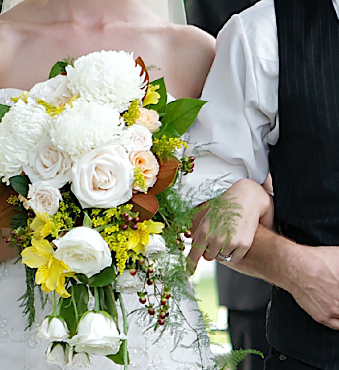 couple wedding rings